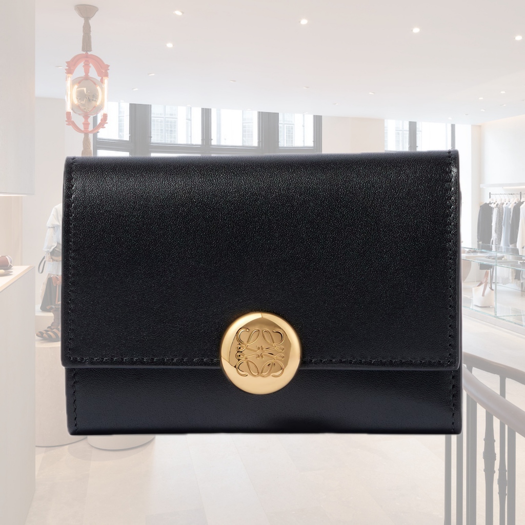 ∞∞ LOEWE ∞∞ Pebble バーティカル ウォレット ☆