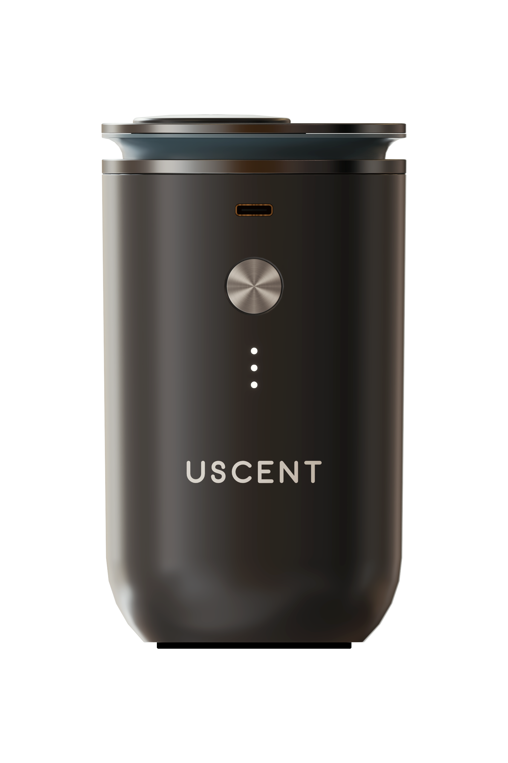 USCENT-Waterless diffuser Silver Cloud Grey-