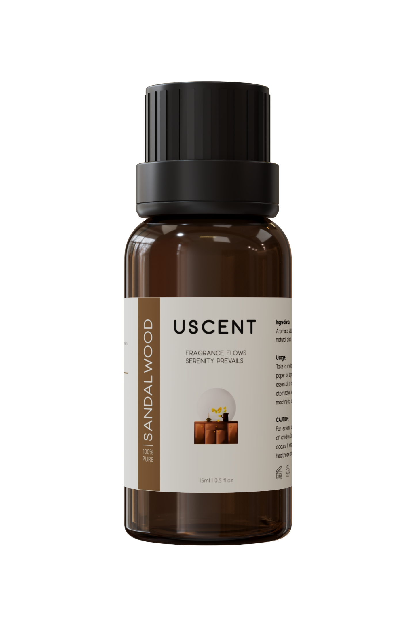USCENT-Organic Essential Oil-SANDALWOOD-