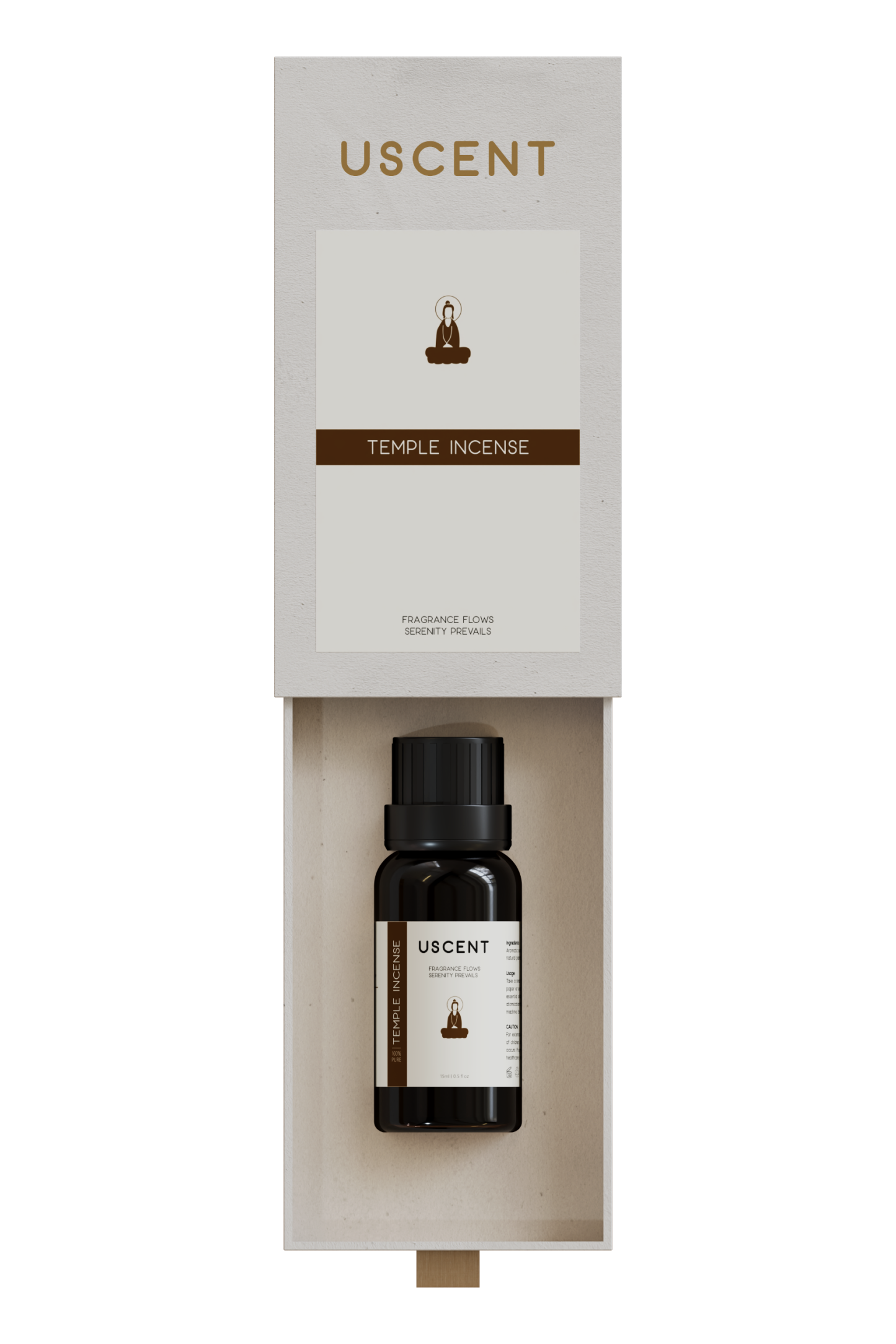 USCENT-Organic Essential Oil-TEMPLE INCENSE-