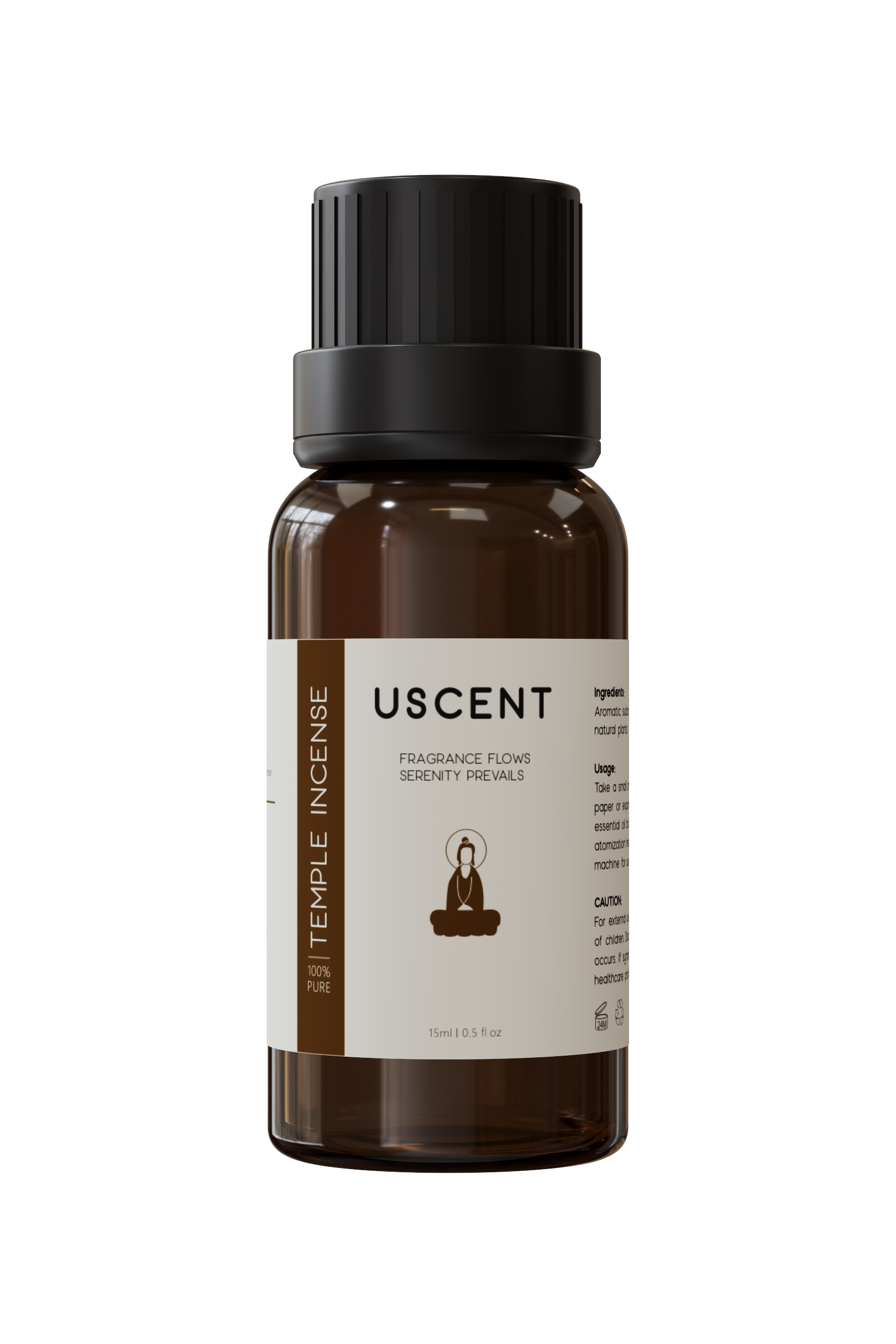 USCENT-Organic Essential Oil-TEMPLE INCENSE-