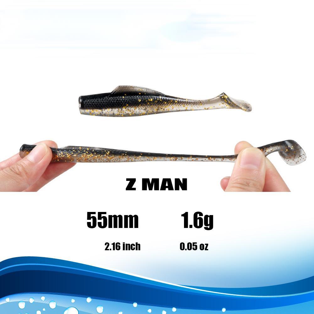 Zman Paddle Tail Soft Bait 5.5cm 1.6g (6pcs/bag)