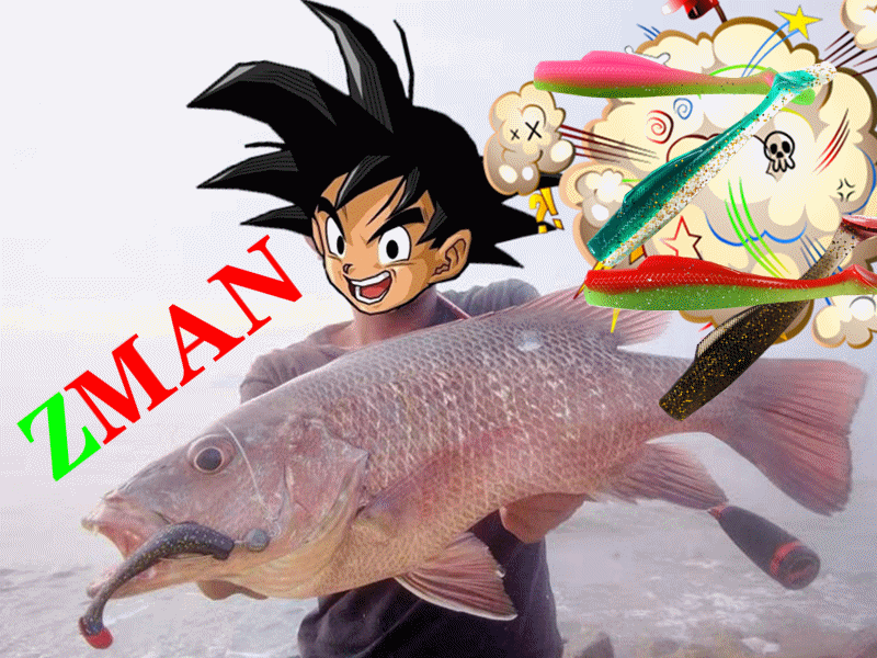 Zman Paddle Tail Soft Bait 8cm 4.8g (6pcs/bag)