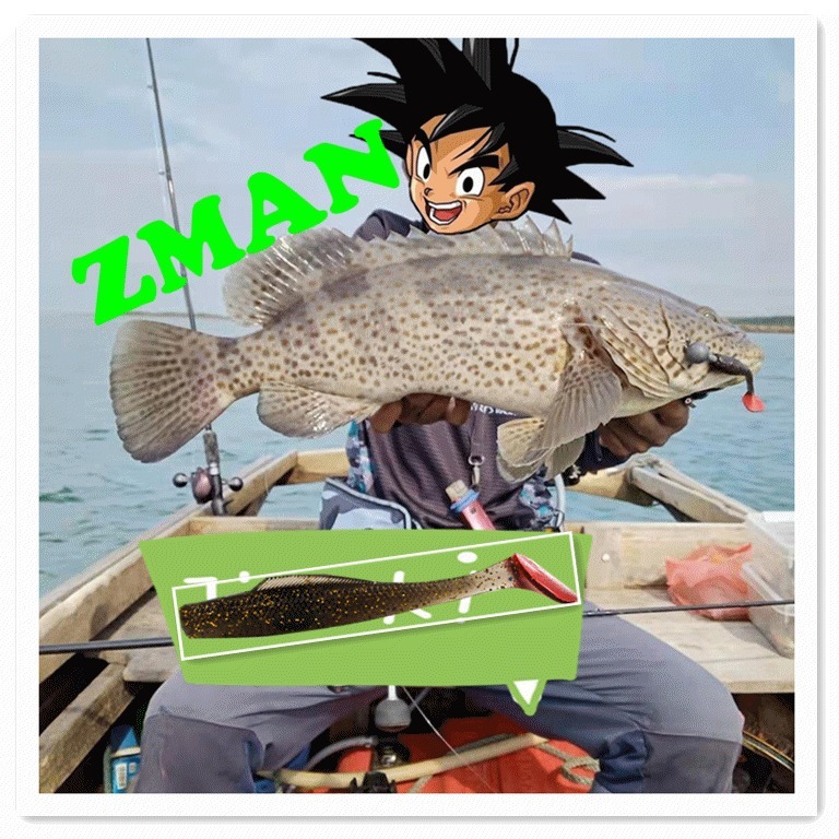 Zman Paddle Tail Soft Bait 5.5cm 1.6g (6pcs/bag)