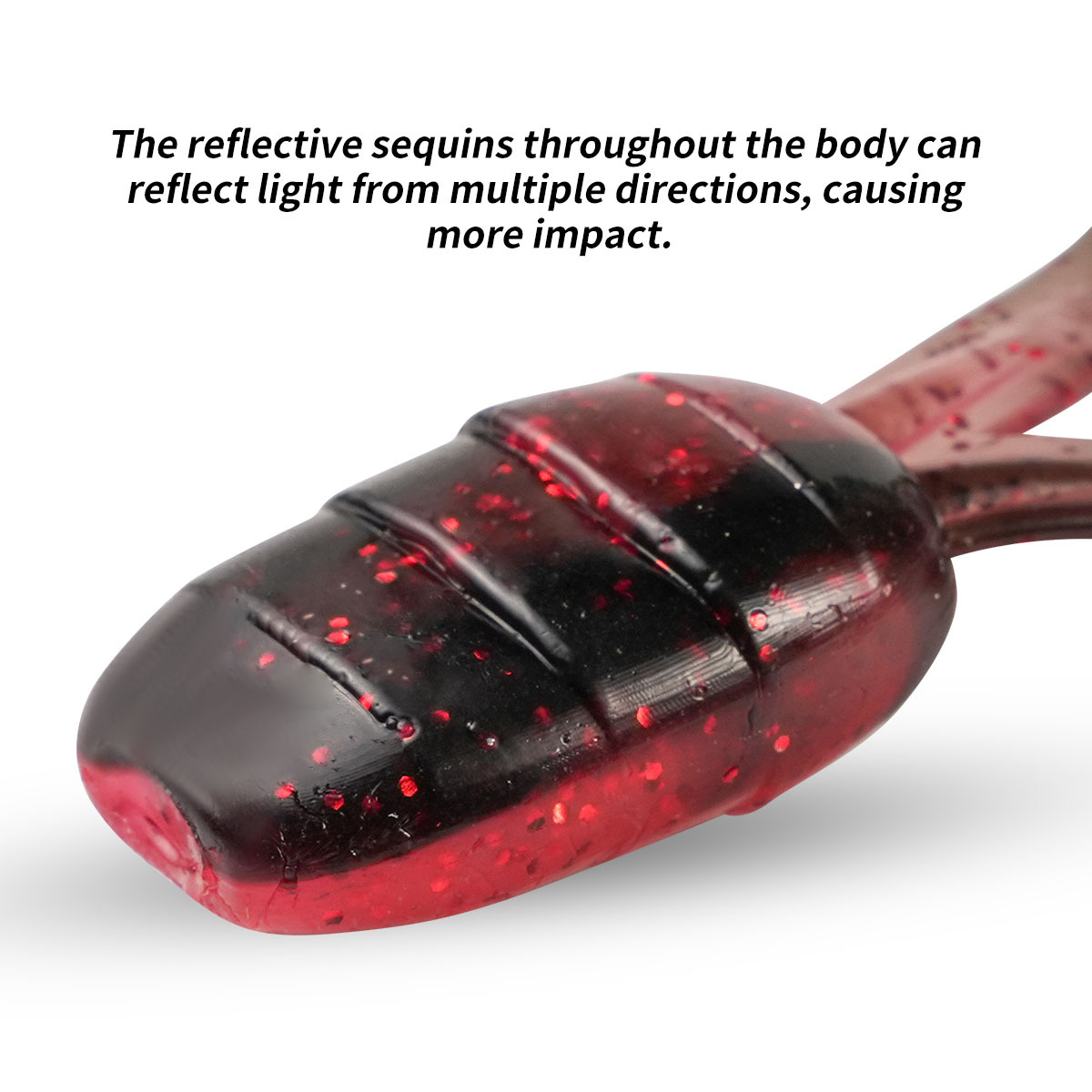 Floating Spinner Swim Jig 7cm 4.5g 6pcs