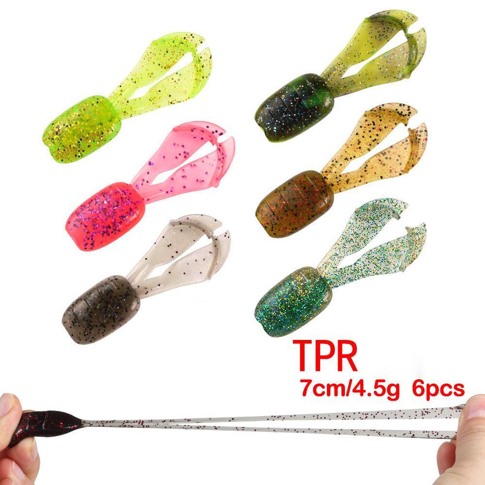Floating Spinner Swim Jig 7cm 4.5g 6pcs