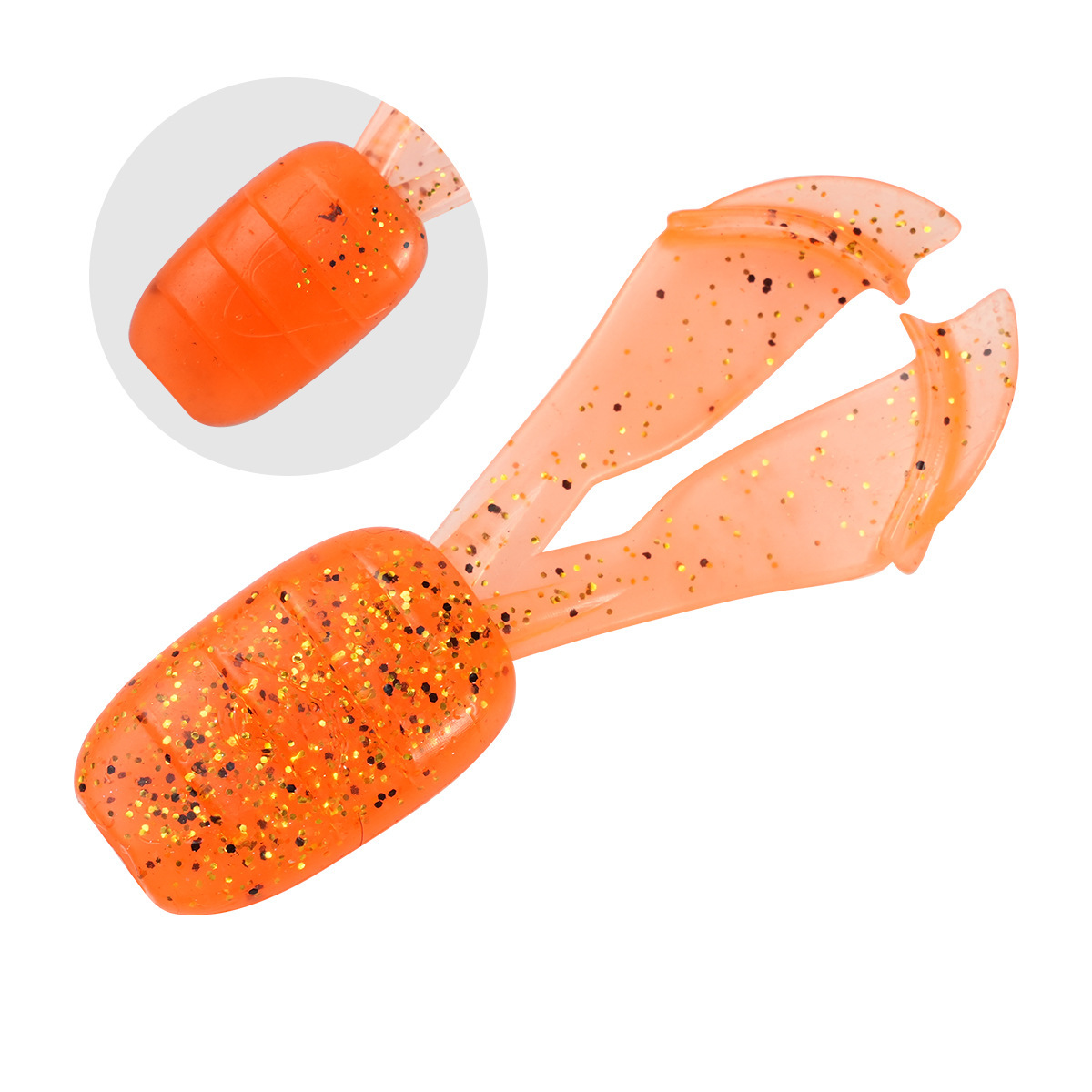 Floating Spinner Swim Jig 7cm 4.5g 6pcs