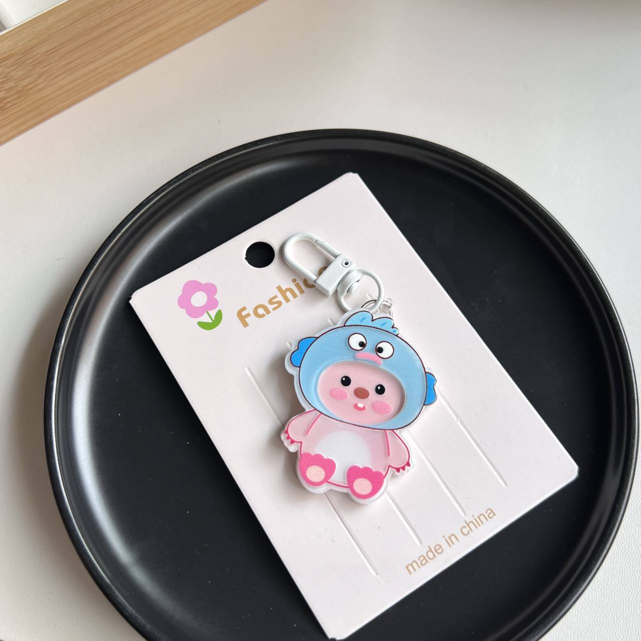 Beaver Animal Keychain Backpack Pendant Sweet Computer USB Flash Drive Cute Cartoon Accessories Acrylic Material Non-Patented