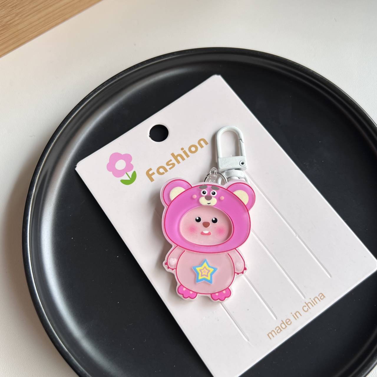 Beaver Animal Keychain Backpack Pendant Sweet Computer USB Flash Drive Cute Cartoon Accessories Acrylic Material Non-Patented