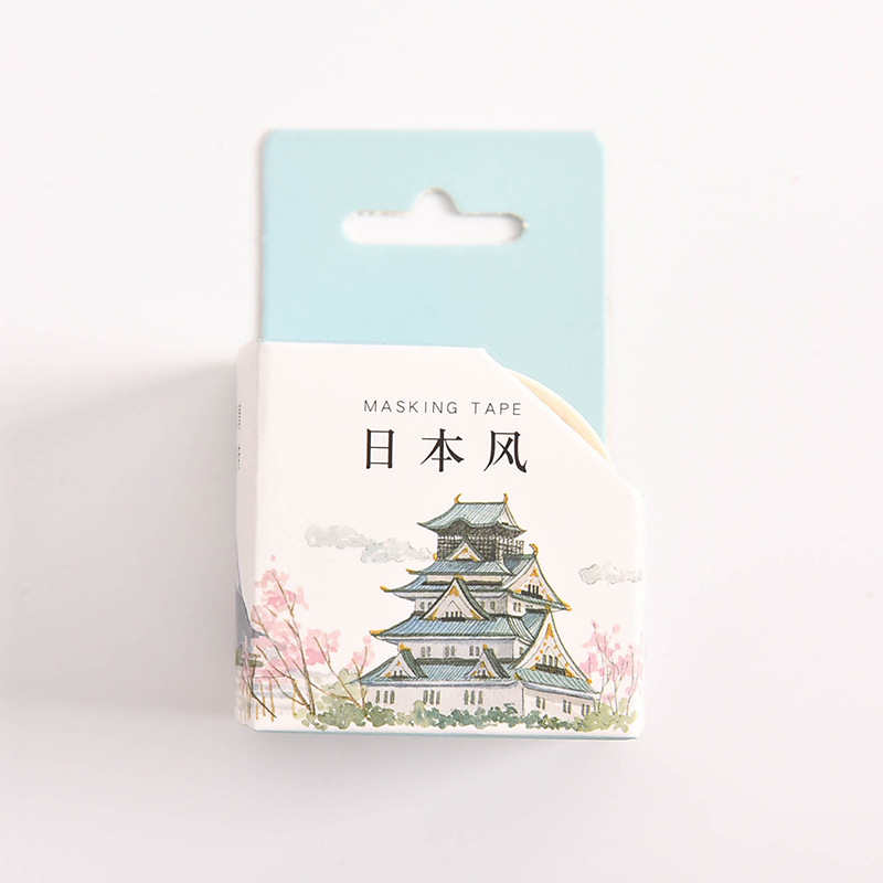 And paper tape boxed five national style series creative hand account tape combination diy decoration 5