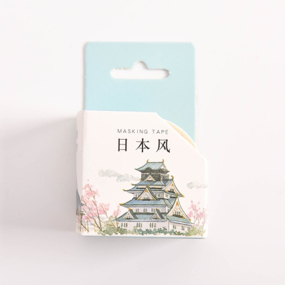 And paper tape boxed five national style series creative hand account tape combination diy decoration 5