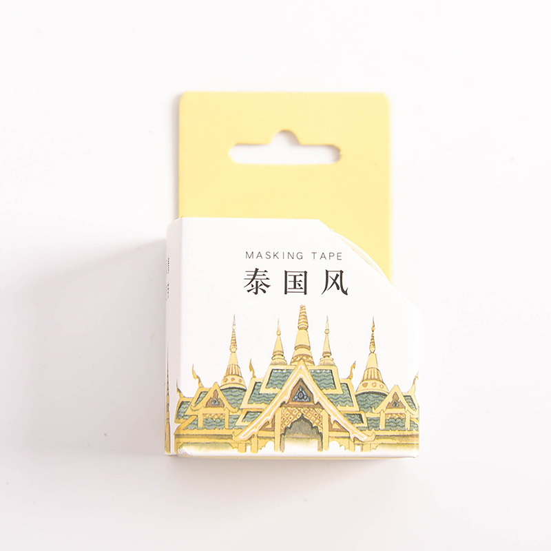 And paper tape boxed five national style series creative hand account tape combination diy decoration 5