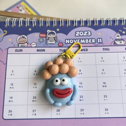 Large Size Funny Sausage Keychain with Big Mouth Cute School Bag Pendant Best Friend Gift Resin Cartoon Style Fresh Sweet