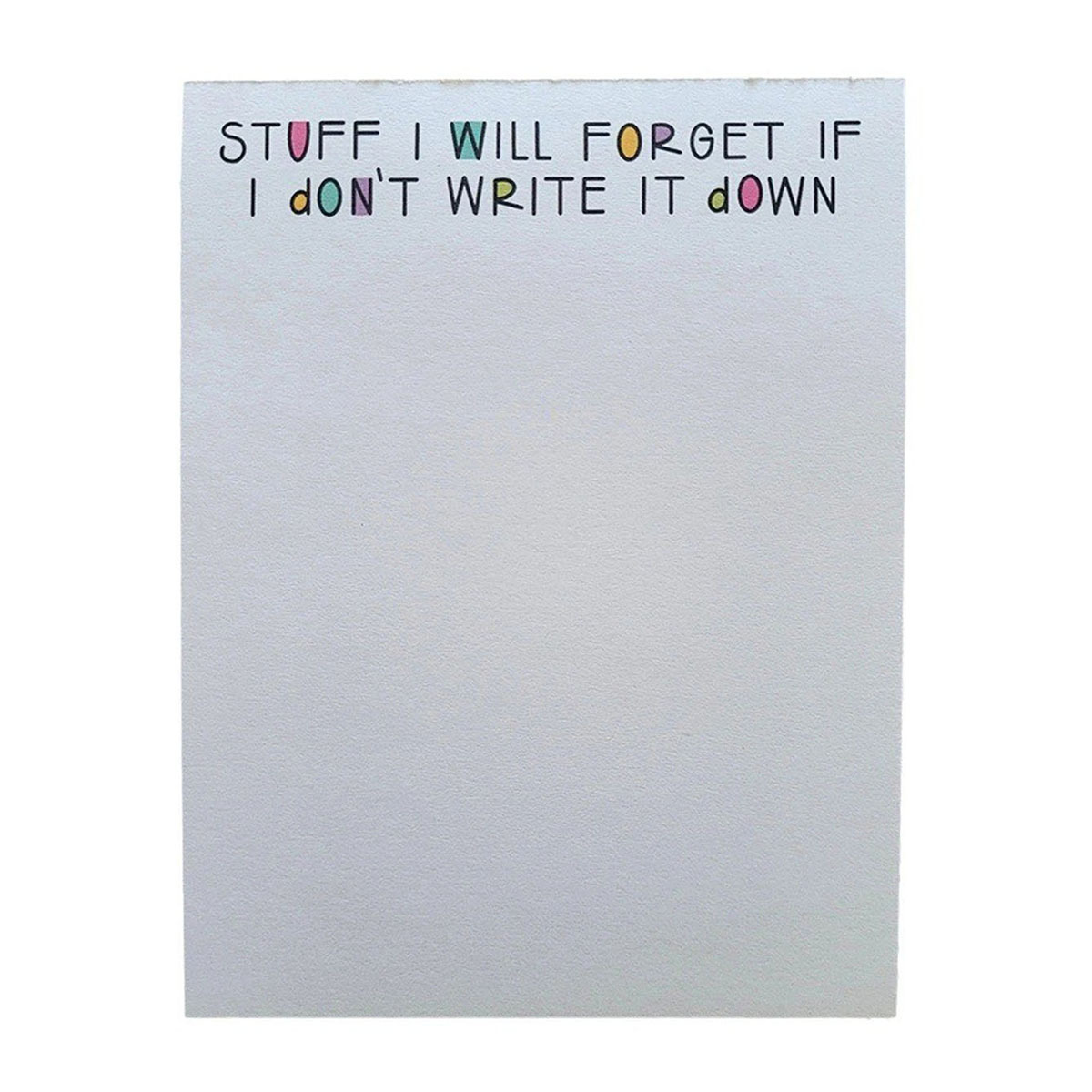 To Do List Notepad  Funny Stationery Notepad Sticky Notes