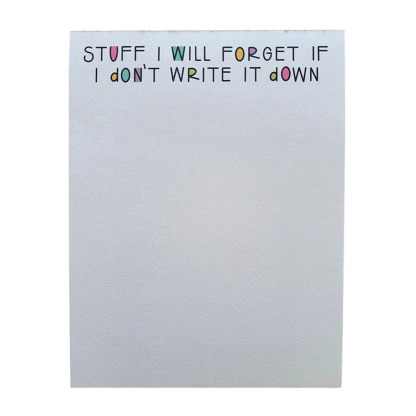 To Do List Notepad  Funny Stationery Notepad Sticky Notes