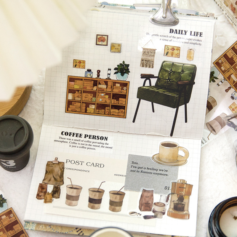 Twilight PET tape beautiful things series Hand account material decorative collage base stickers 6