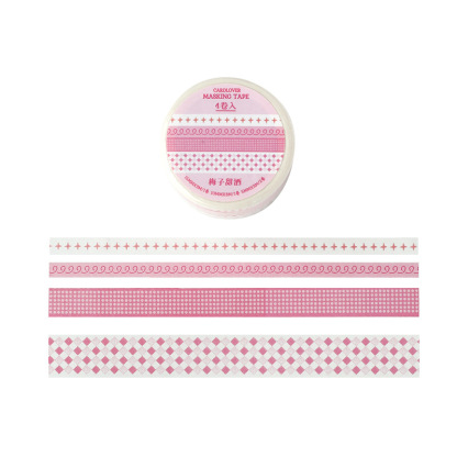 Letter Lovers and Paper Salt Base Tape suit Daydreamer Series Hand Account Collage Decorative Tape