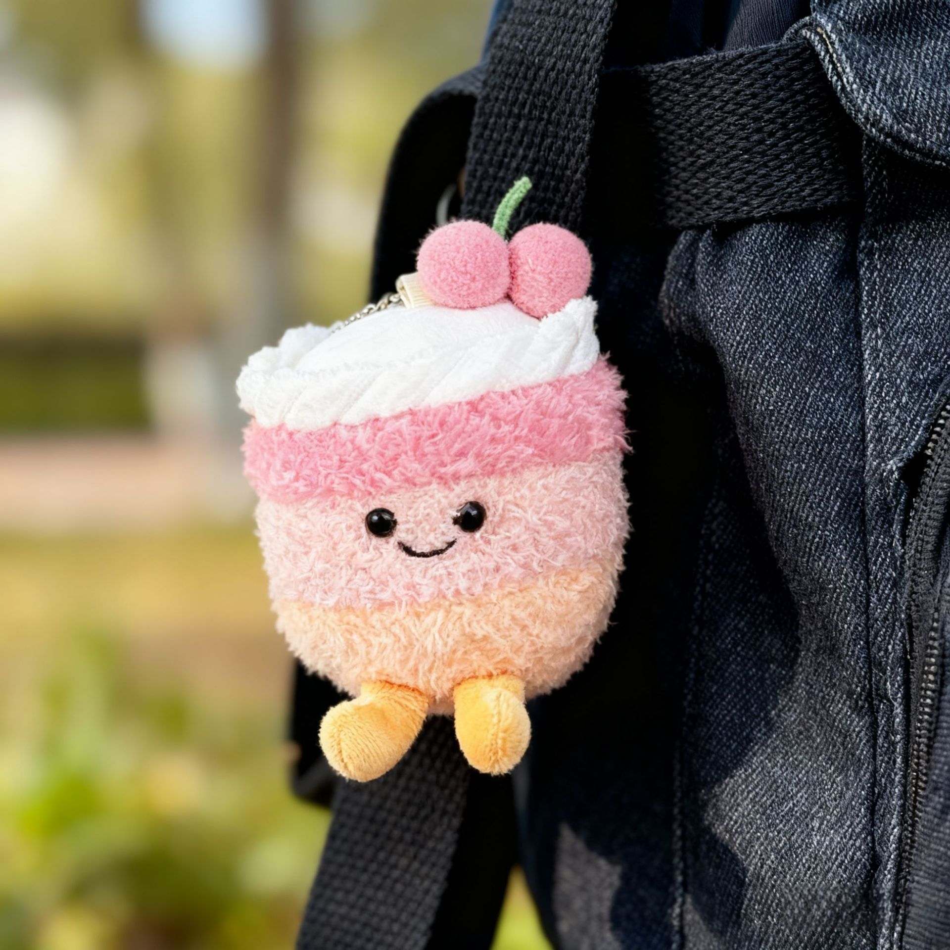 Uk Jellycat Alternative Cute Fruit Cake Food Plush Doll Keychain Wholesale Supported