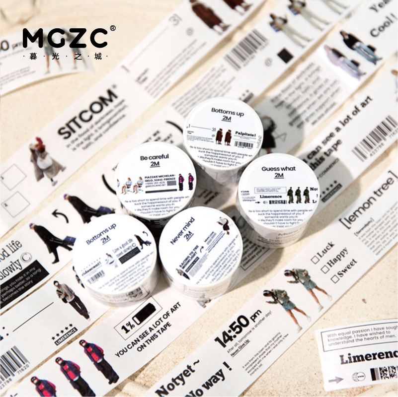 Twilight tape daily instant series INS Journal DIY material decorative loop stickers 5 options