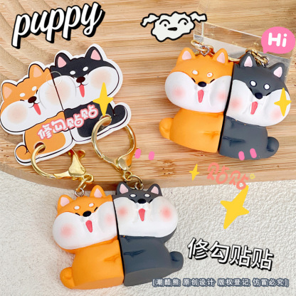 Super Constant Original Animal Series Couple Buckle Keychain Doll Key Holder Organizer Women's Southern Potato Doll Pendant