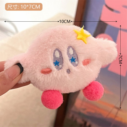 Cute Plush Piggy Doll Decorative Brooch Cartoon Pendant Girl's Heart Bag Hanging Ornaments Girlfriend Couple's Gift