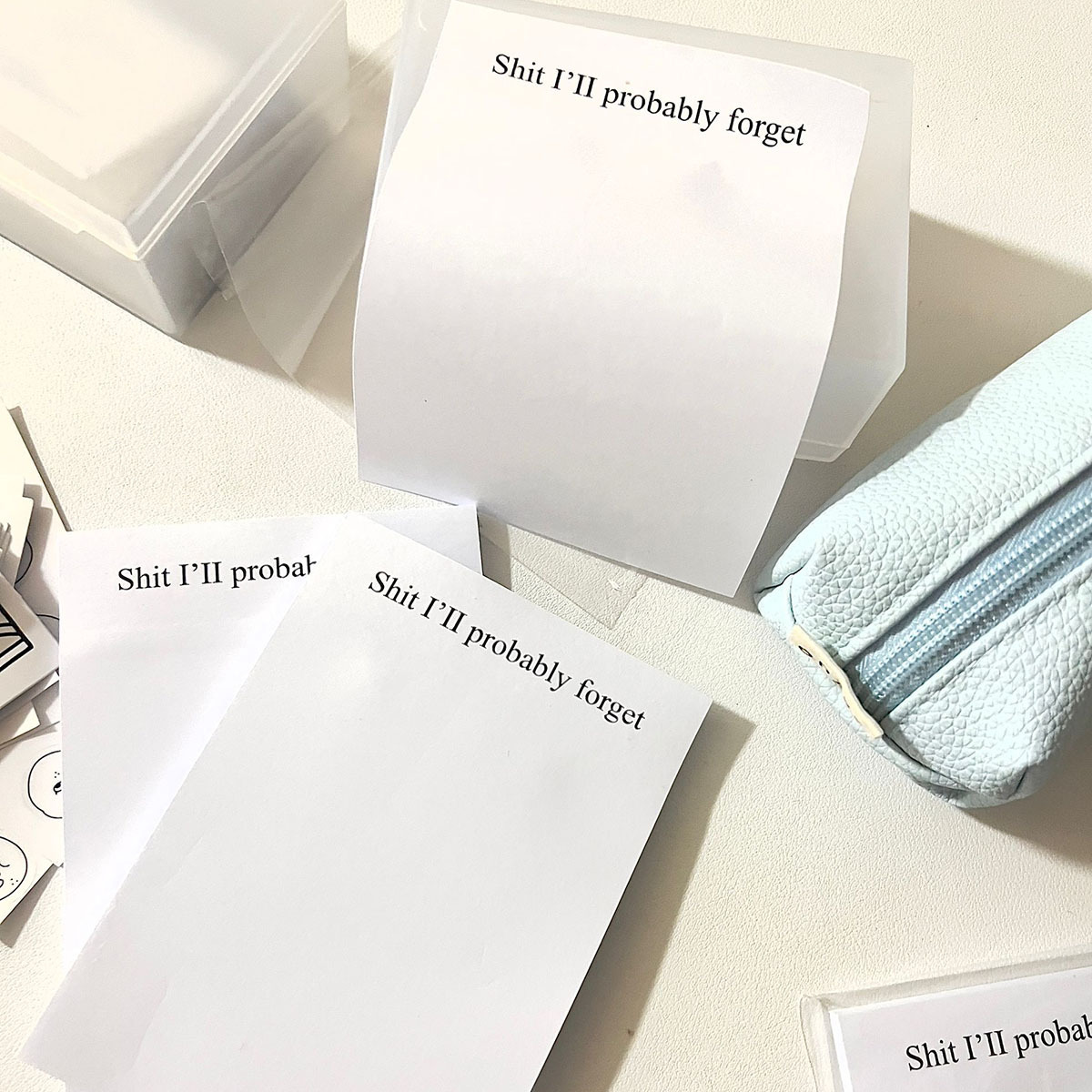 To Do List Notepad  Funny Stationery Notepad Sticky Notes