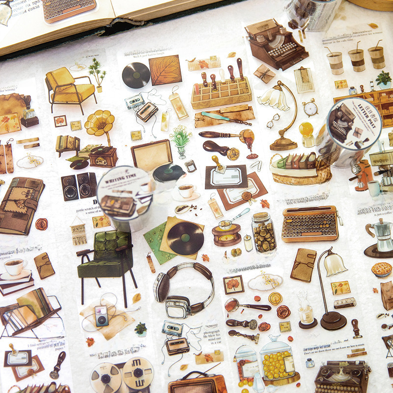 Twilight PET tape beautiful things series Hand account material decorative collage base stickers 6