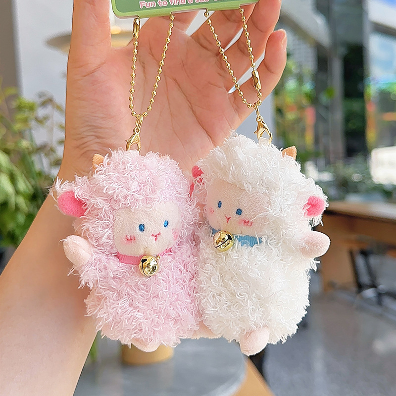 Jinnew Original Little Otter Magnetic Pair Plush Keychain Pendant Girlfriend Cute Small Pendant