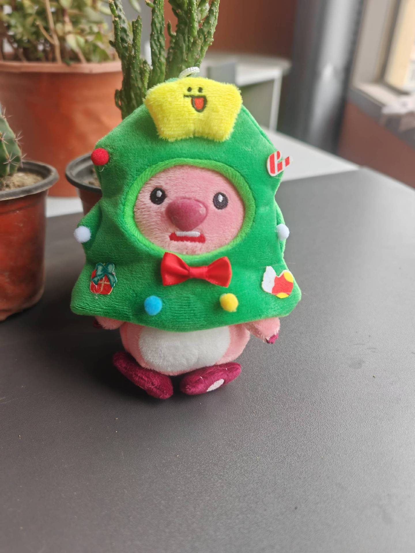 Internet-famous Little Beaver Plush Doll Keychain Cute Crosswear Ruby Plush Doll Couple's Best Friend Schoolbag Hanging Ornaments