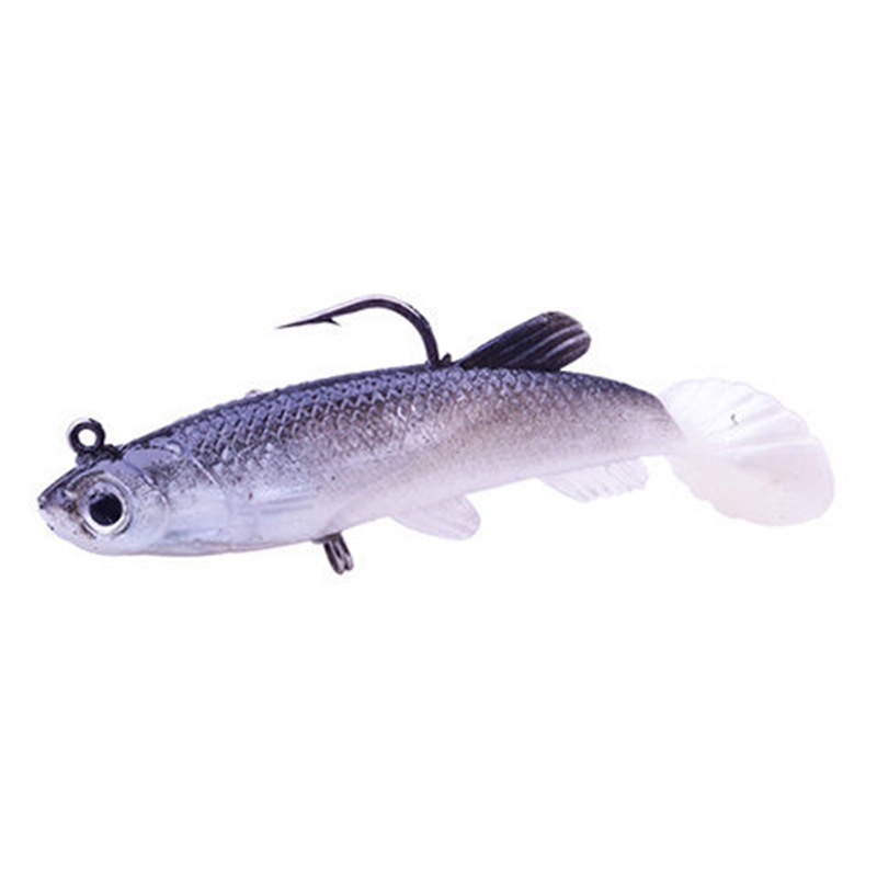Lead Head Jigs Soft Bait 8cm 14g