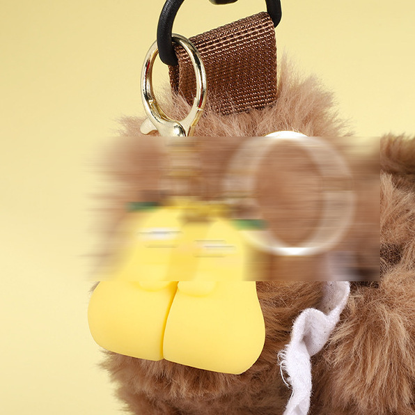 Cute Cartoon Jiyka Wow chiikawa Jiyixiaoba Couple Friends Magnetic Key Chain Bag Pendant