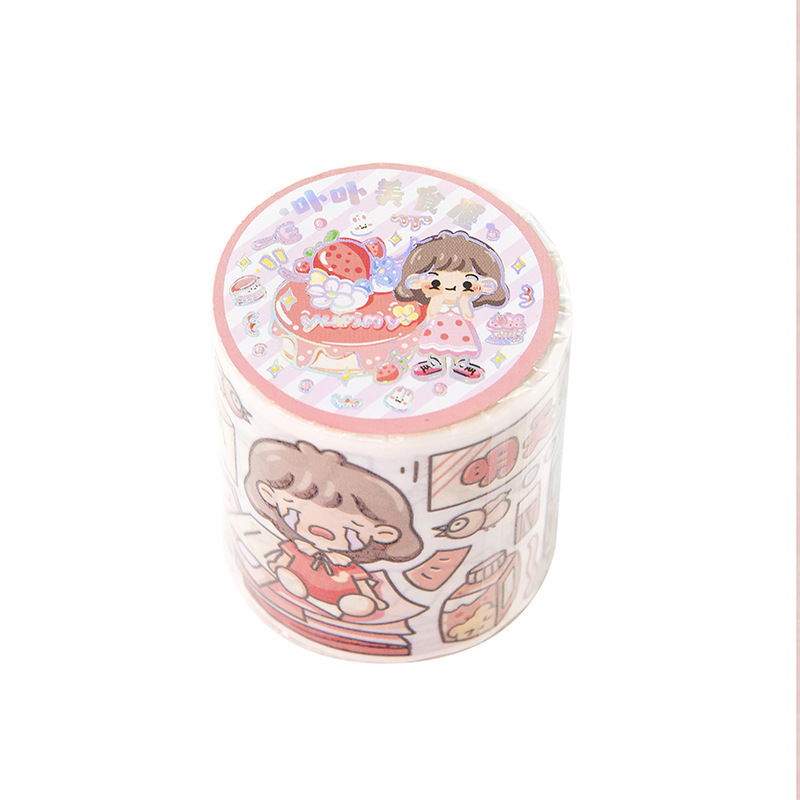 Twilight and paper tape small porphyrin series cute cartoon ins hand account DIY material stickers 2