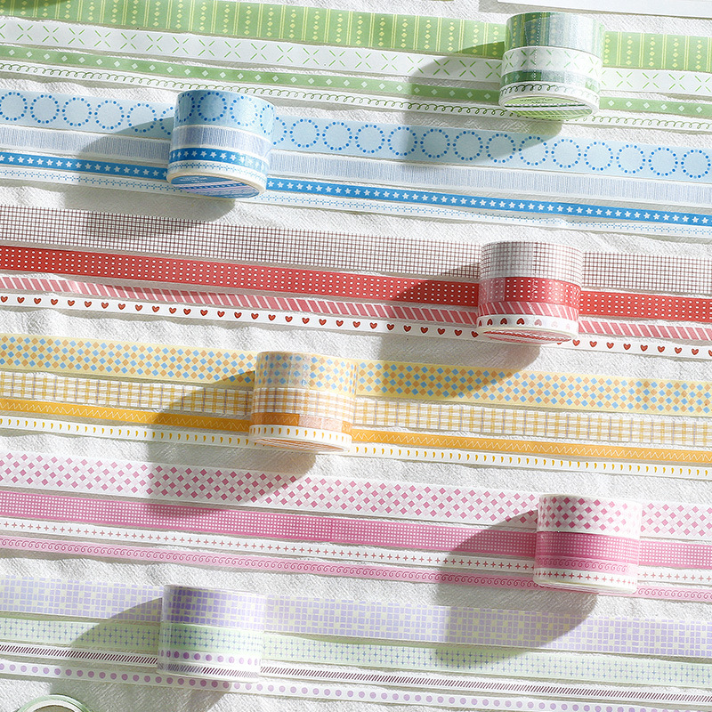 Letter Lovers and Paper Salt Base Tape suit Daydreamer Series Hand Account Collage Decorative Tape