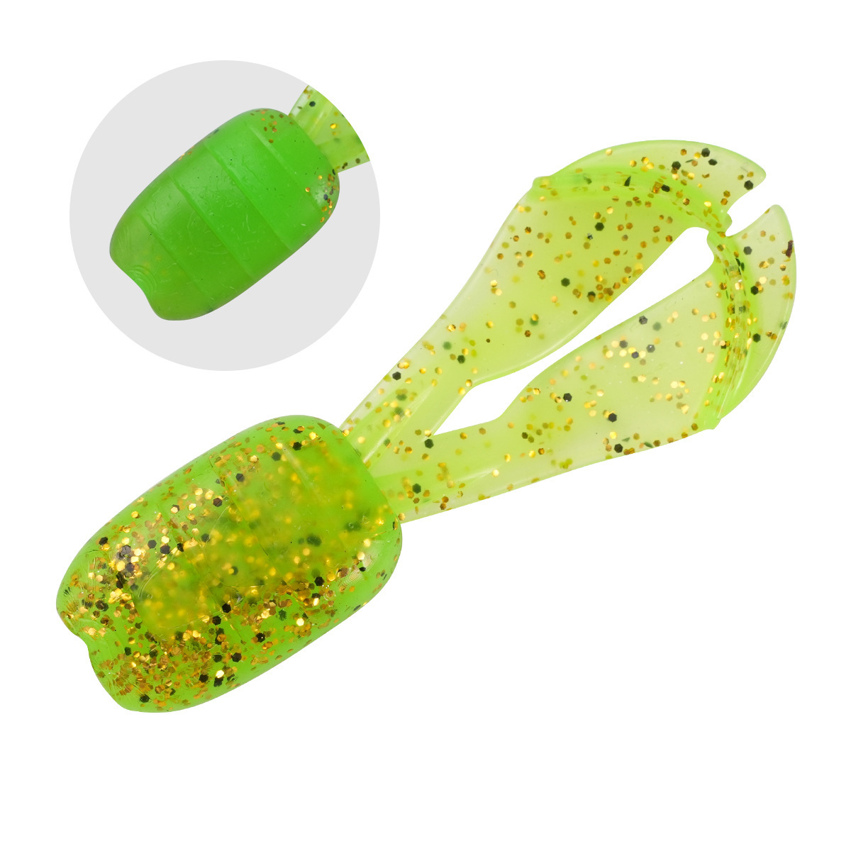 Floating Spinner Swim Jig 7cm 4.5g 6pcs