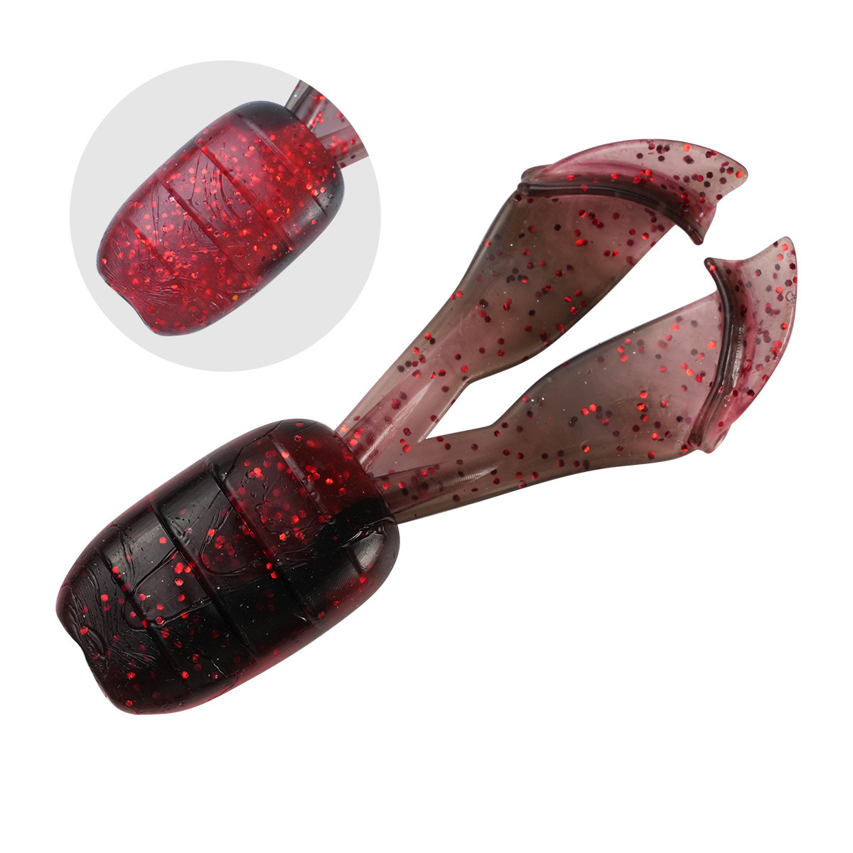 Floating Spinner Swim Jig 7cm 4.5g 6pcs