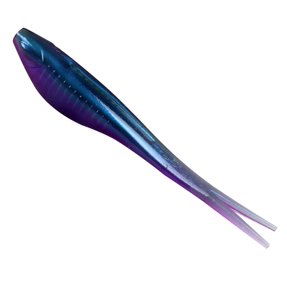 Baby Silencer Split Tail Soft Bait 12cm 10g 5pcs/bag