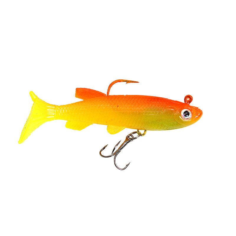 Lead Head Jigs Soft Bait 8cm 14g