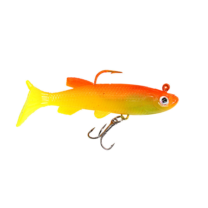 Lead Head Jigs Soft Bait 8cm 14g