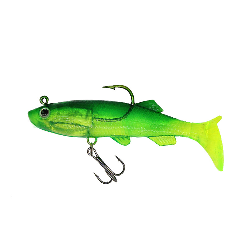 Lead Head Jigs Soft Bait 8cm 14g