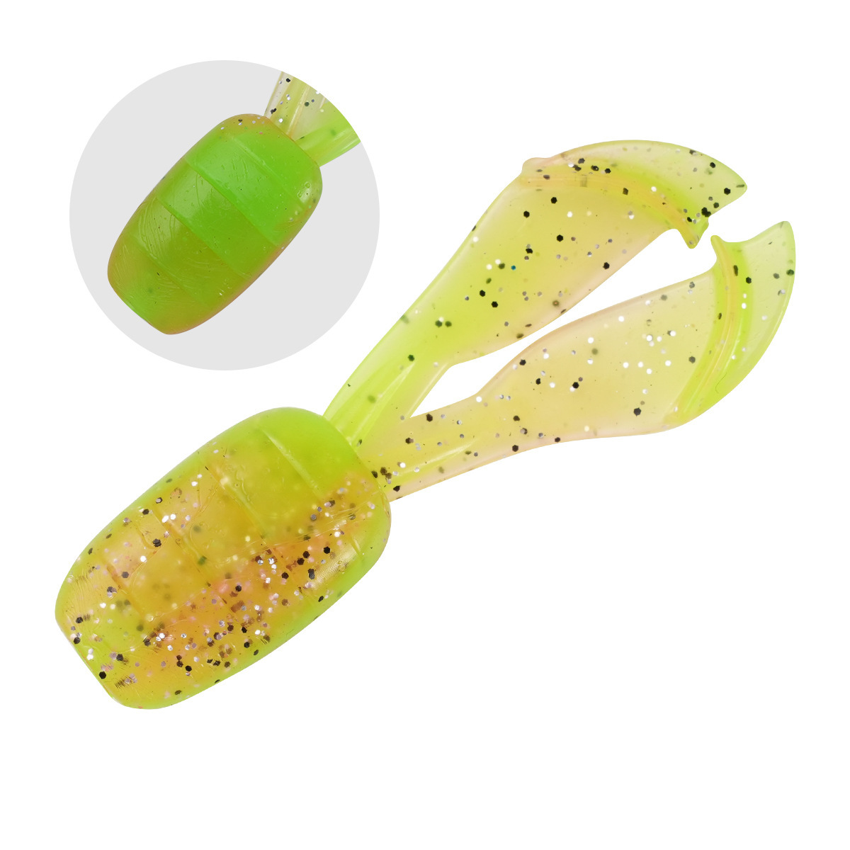 Floating Spinner Swim Jig 7cm 4.5g 6pcs