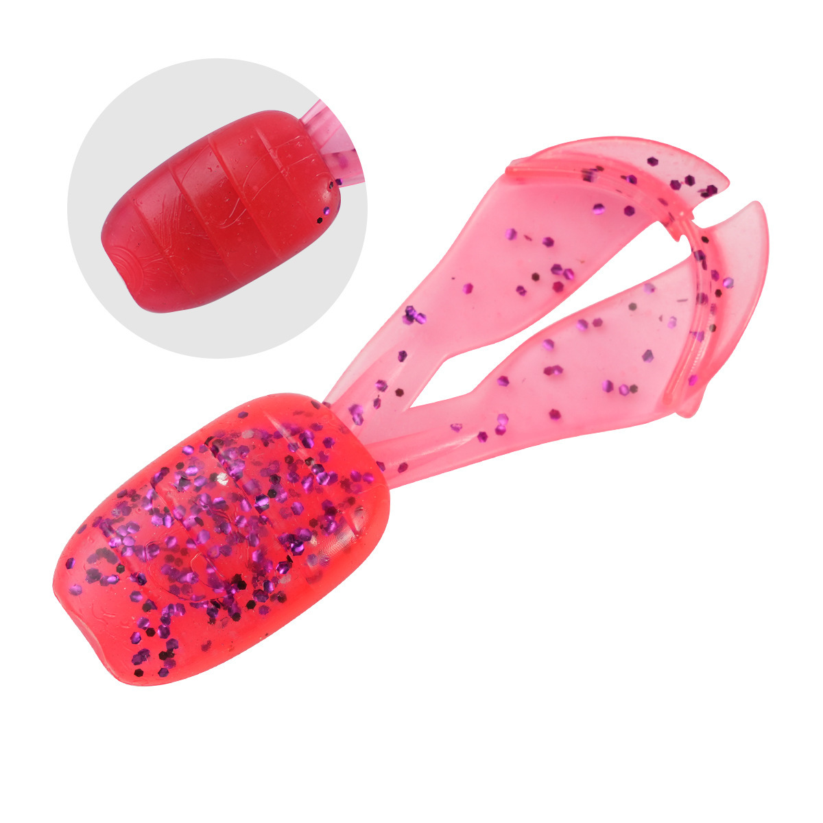 Floating Spinner Swim Jig 7cm 4.5g 6pcs