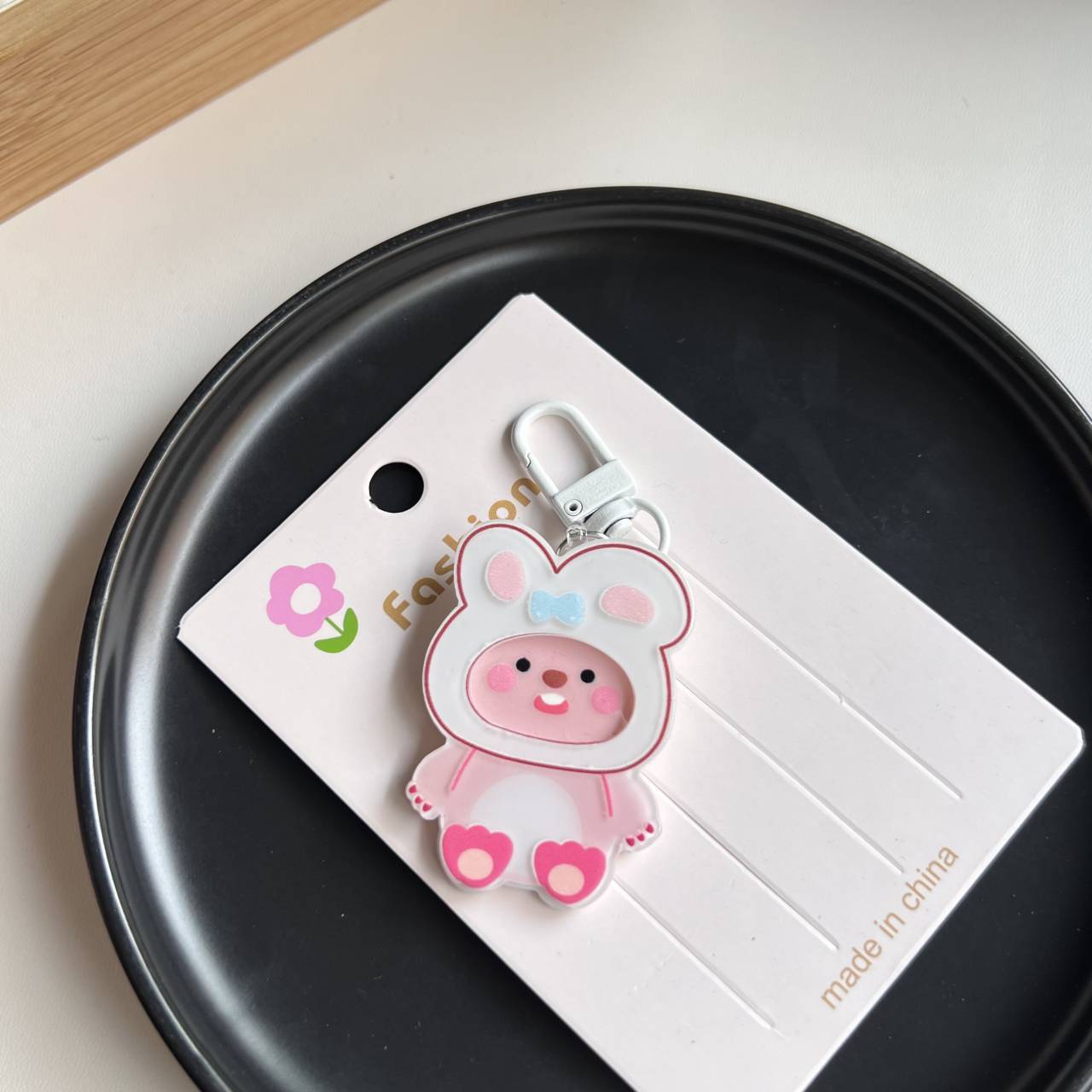 Beaver Animal Keychain Backpack Pendant Sweet Computer USB Flash Drive Cute Cartoon Accessories Acrylic Material Non-Patented