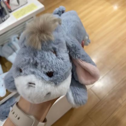 Cute Cartoon Pijie Pig Eeyore Donkey Stuffed Doll Shape Pen Bag Storage Bag Student Large Capacity Stationery Storage
