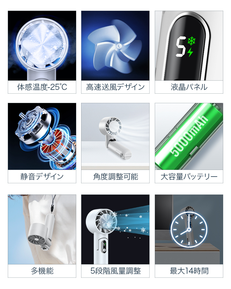 H8/U16 ハンディファン