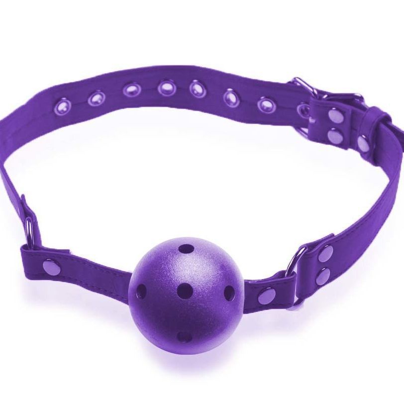 Purple Ball Gag