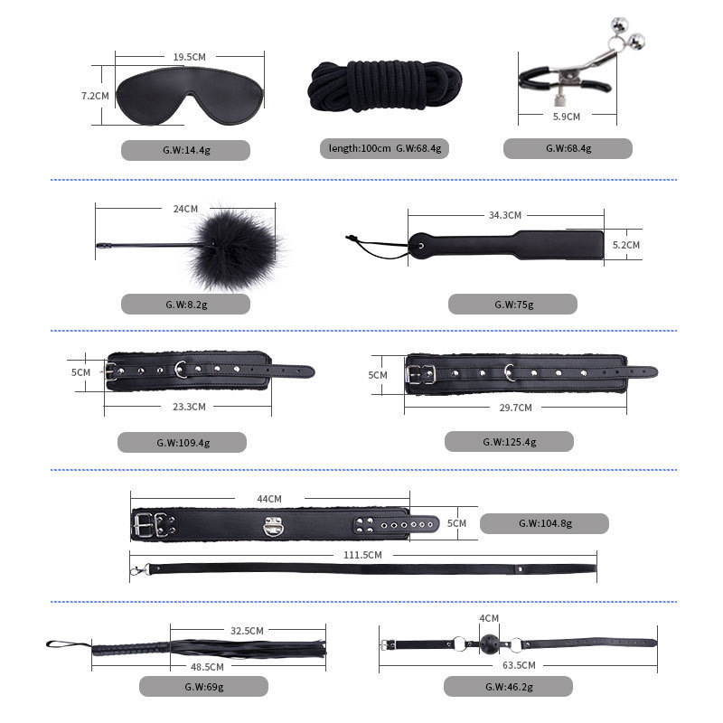 BDSM Set 10 Pieces