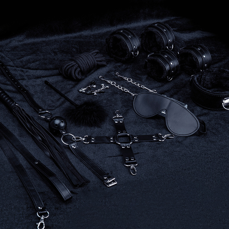 BDSM Set With Nipple Clamps