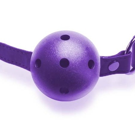 Purple Ball Gag