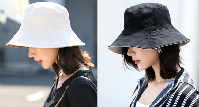 レディースハットリバーシブル