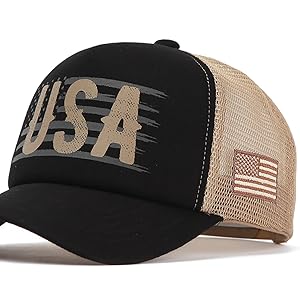 アメリカの国旗 & USA  ㅤビンテージ キャップ